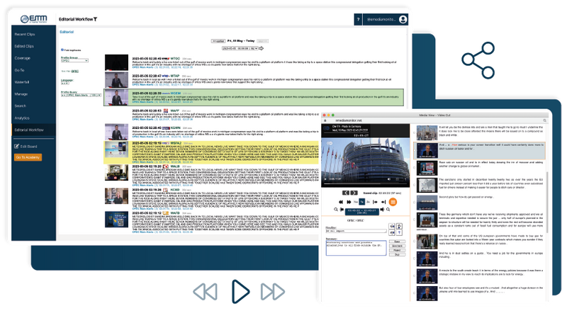 eMM Dart Editorial Workflow Workspace