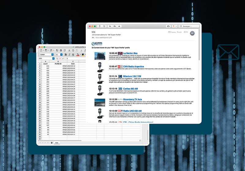 eMM Exporting Options: Easily Report & Share Media Content and Insights From Media Monitoring